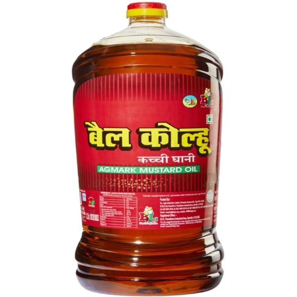 Bail Kolhu mustard oil 5ltr - 5 ltr